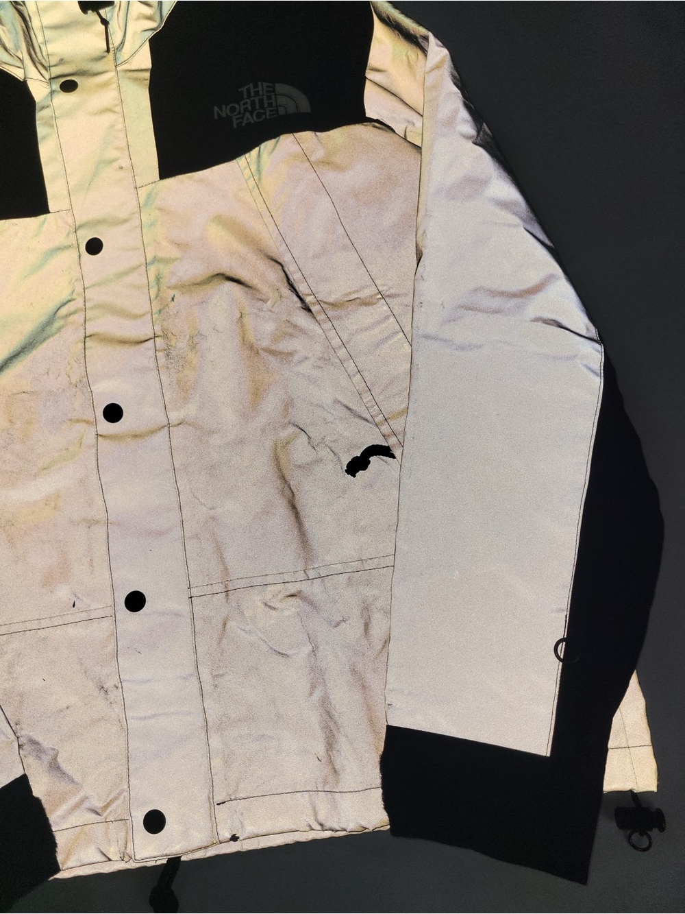Supreme x The North Face 3M Reflective Mountain Jacket Mens Size Large 2013 - Picture 4 of 16